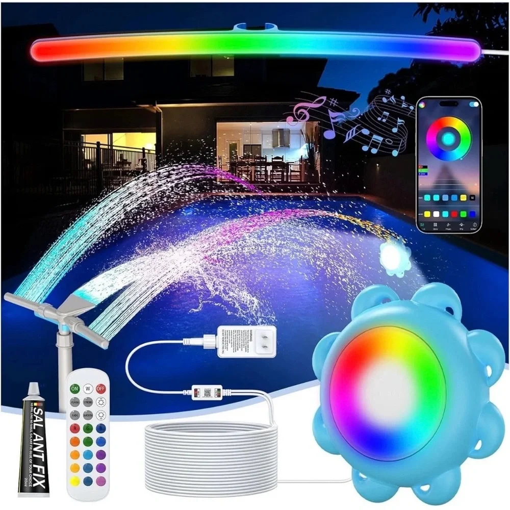 Party Light with Multicolor Display